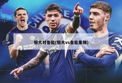 恒大对鲁能(恒大vs鲁能集锦)