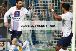 nba冠军(nba冠军历届冠军一览表)