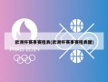 欧洲杯赛事赛程表(欧洲杯赛事赛程表图)
