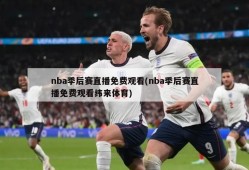 nba季后赛直播免费观看(nba季后赛直播免费观看纬来体育)