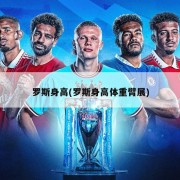 罗斯身高(罗斯身高体重臂展)