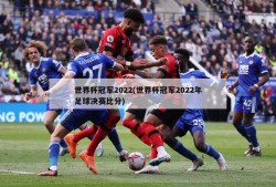 世界杯冠军2022(世界杯冠军2022年足球决赛比分)