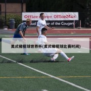 美式橄榄球世界杯(美式橄榄球比赛时间)