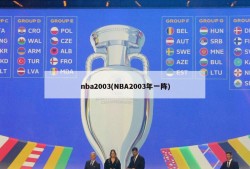 nba2003(NBA2003年一阵)