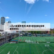 cctv5直播世界杯(央视5套直播在线观看世界杯)