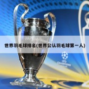 世界羽毛球排名(世界公认羽毛球第一人)