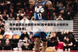 西甲最新比分和积分榜(西甲最新比分和积分榜球探体育)