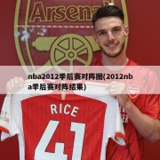 nba2012季后赛对阵图(2012nba季后赛对阵结果)