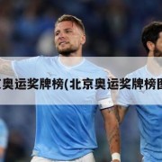 北京奥运奖牌榜(北京奥运奖牌榜图片)