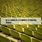热火vs雄鹿(热火VS雄鹿G4中文解说超清回放)