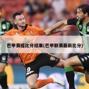 巴甲赛程比分结果(巴甲联赛最新比分)