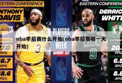 nba季后赛什么开始(nba季后赛哪一天开始)