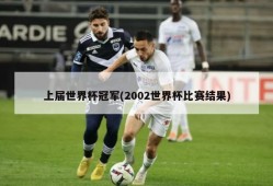 上届世界杯冠军(2002世界杯比赛结果)