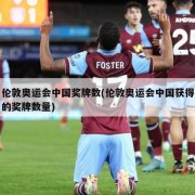 伦敦奥运会中国奖牌数(伦敦奥运会中国获得的奖牌数量)