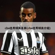 cba选秀球员名单(cba选秀球员介绍)