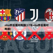 nba季后赛对阵图(17年nba季后赛对阵图)