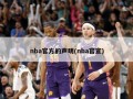 nba官方的声明(nba官宣)