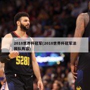 2018世界杯冠军(2018世界杯冠军法国队阵容)