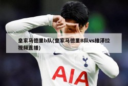 皇家马德里b队(皇家马德里B队vs维泽拉视频直播)