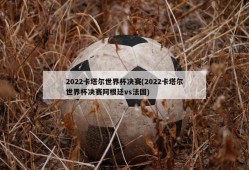 2022卡塔尔世界杯决赛(2022卡塔尔世界杯决赛阿根廷vs法国)