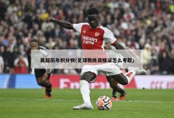 英超历年积分榜(足球教练资格证怎么考取)