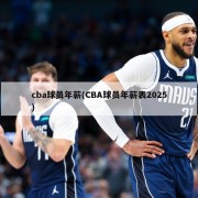 cba球员年薪(CBA球员年薪表2025)