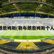 勒布朗詹姆斯(勒布朗詹姆斯个人介绍)