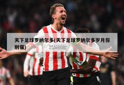 天下足球罗纳尔多(天下足球罗纳尔多岁月你别催)
