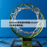 2011nba季后赛对阵图(nba2011年季后赛数据)