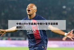 中央cct5+节目表(中央5+套节目回看播放)