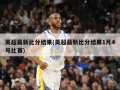 英超最新比分结果(英超最新比分结果1月4号比赛)
