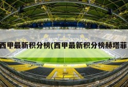 西甲最新积分榜(西甲最新积分榜赫塔菲)