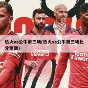 热火vs公牛第三场(热火vs公牛第三场比分预测)