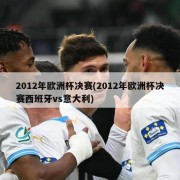 2012年欧洲杯决赛(2012年欧洲杯决赛西班牙vs意大利)
