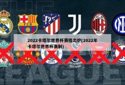 2022卡塔尔世界杯赛程出炉(2022年卡塔尔世界杯赛制)