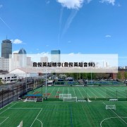 詹俊英超精华(詹俊英超音频)