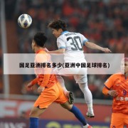 国足亚洲排名多少(亚洲中国足球排名)