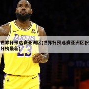 世界杯预选赛亚洲区(世界杯预选赛亚洲区积分榜最新)