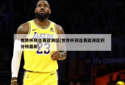 世界杯预选赛亚洲区(世界杯预选赛亚洲区积分榜最新)