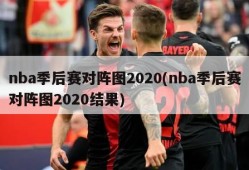 nba季后赛对阵图2020(nba季后赛对阵图2020结果)
