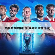 残奥会金牌排行榜(残奥会 金牌排名)