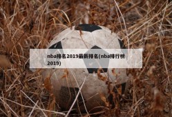 nba排名2019最新排名(nba排行榜2019)