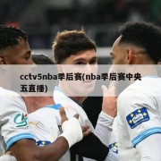 cctv5nba季后赛(nba季后赛中央五直播)