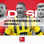 2022季后赛赛程对阵图(2022季后赛赛程对阵图lpl)